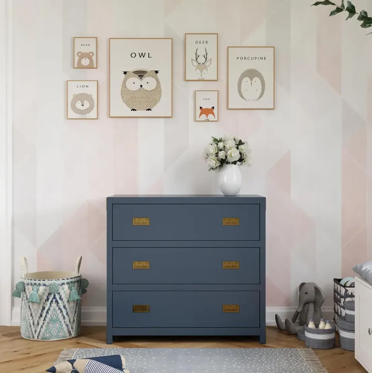 Baby Relax Miles Nursery 3-Drawer Dresser