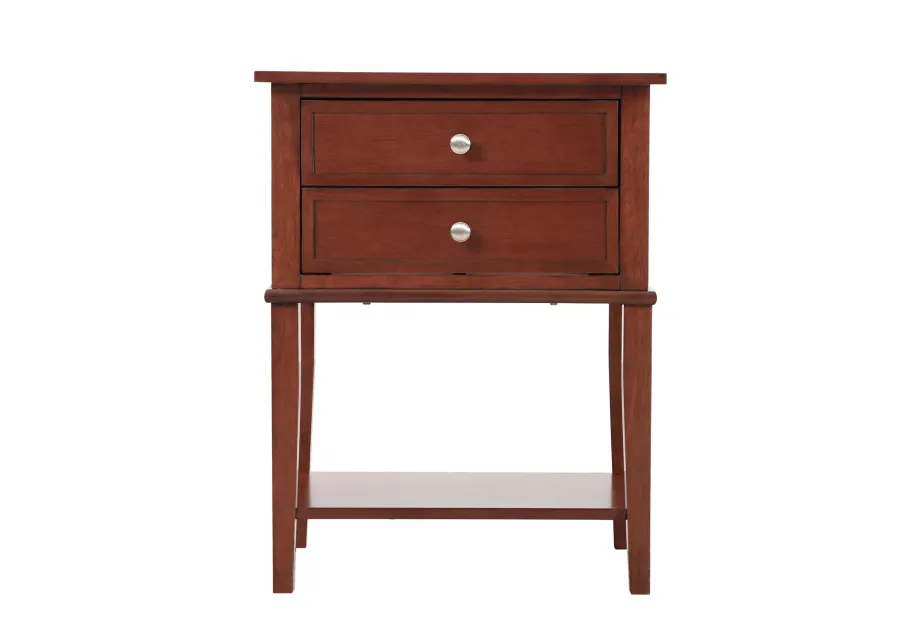 Newton 2-Drawer Nightstand (28 in. H x 16 in. W x 22 in. D)