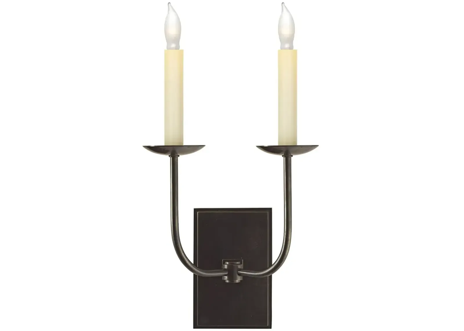 TT Double Sconce in Bronze