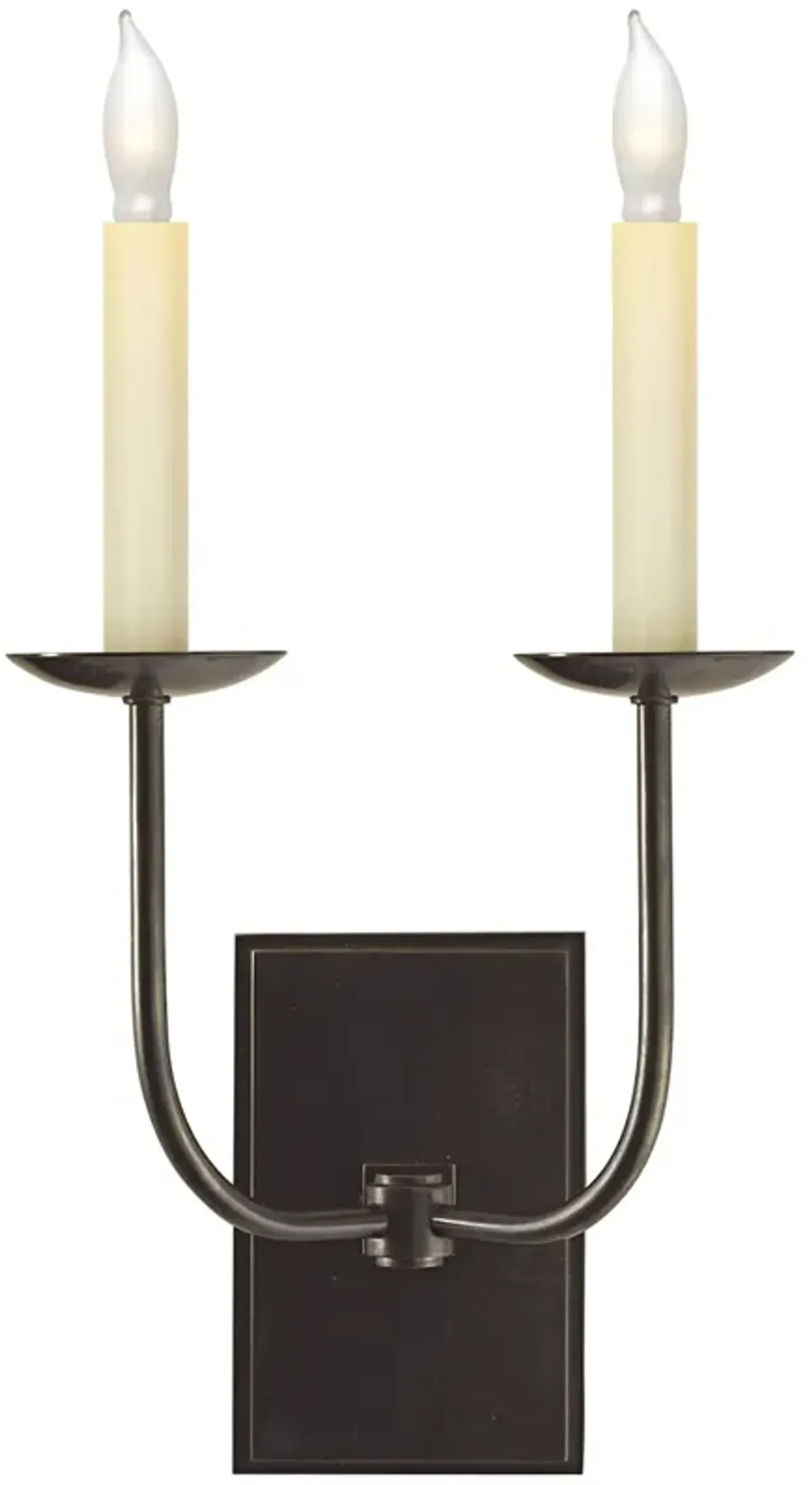 TT Double Sconce in Bronze