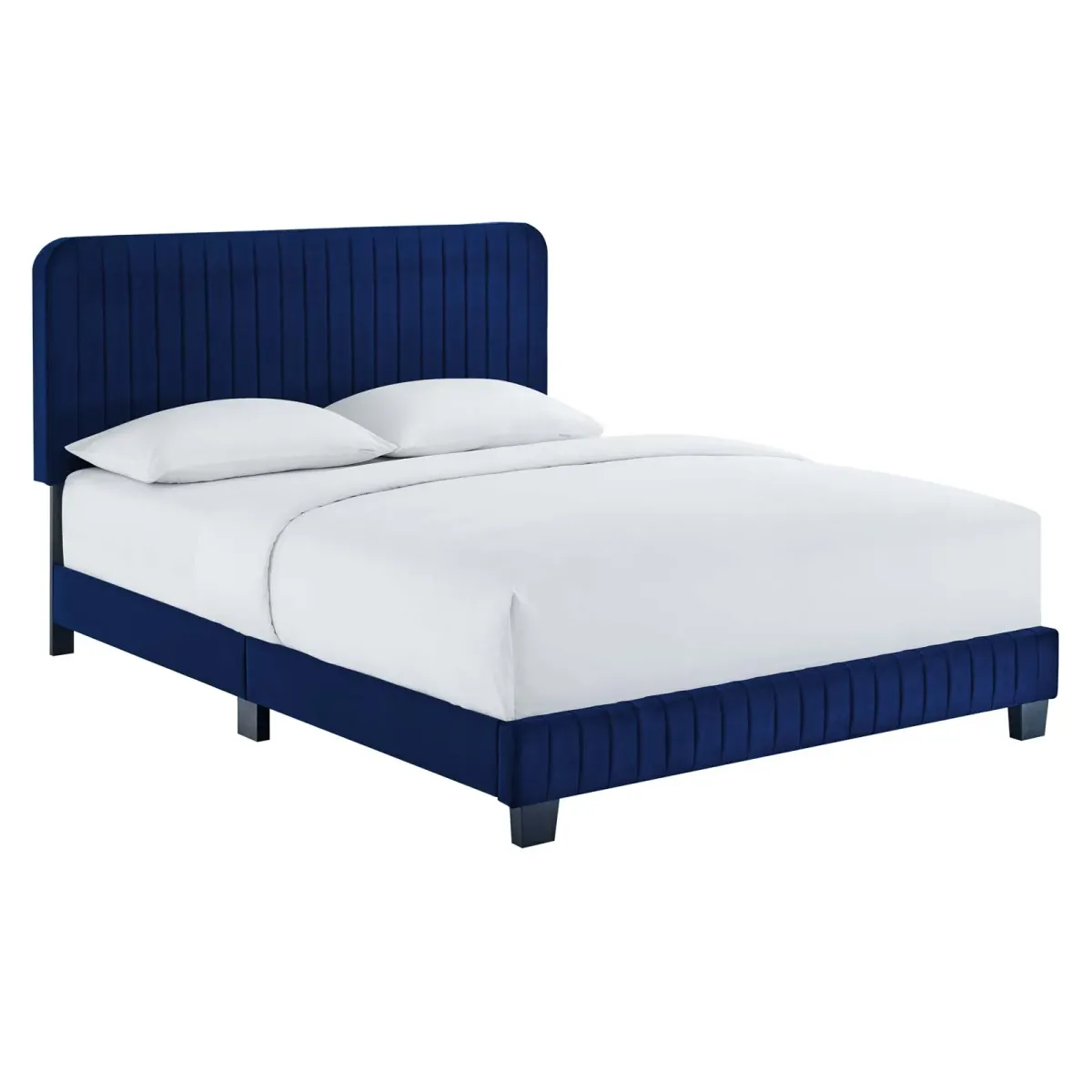 Modway - Celine Channel Tufted Performance Velvet King Platform Bed