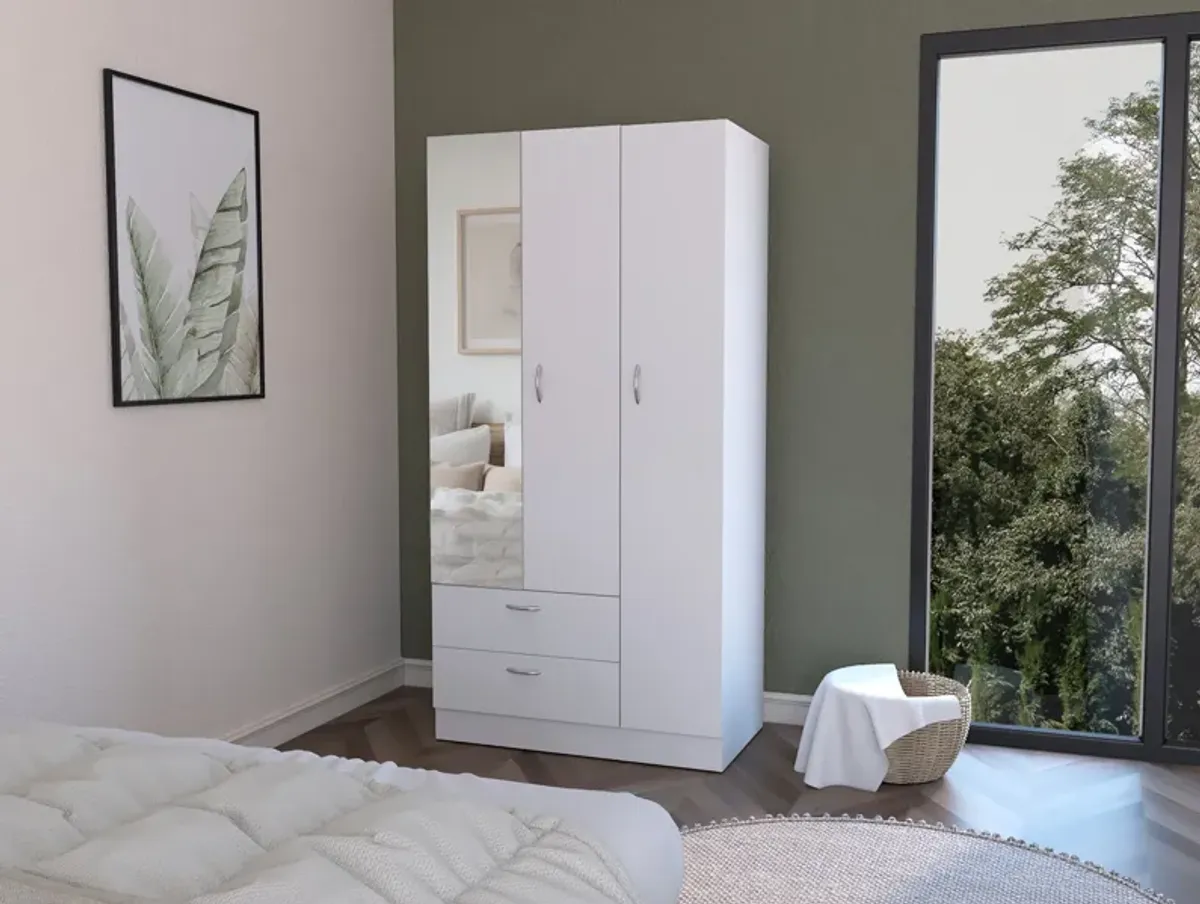 Armoire Haddam, Bedroom, White