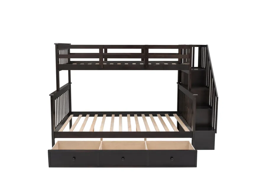 Merax Bunk Bed with Drawers