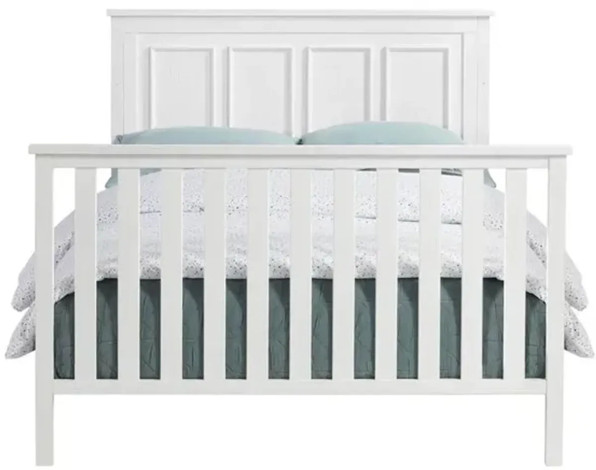 Oxford Baby Bennett 4 In 1 Convertible Crib Rustic White