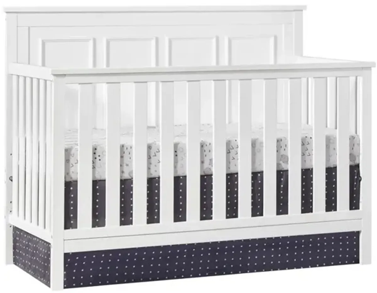 Oxford Baby Bennett 4 In 1 Convertible Crib Rustic White