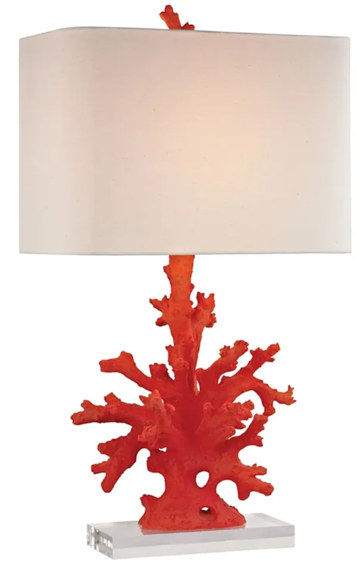 Red Coral Table Lamp