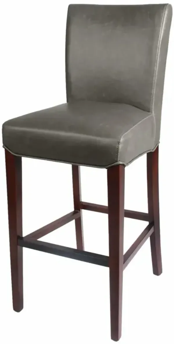 Milton Bonded Leather Bar Stool