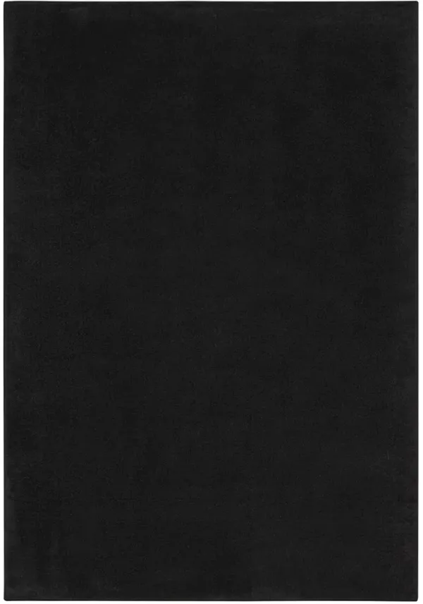 Nourison Essentials NRE01 Black 6' x 9' Rug
