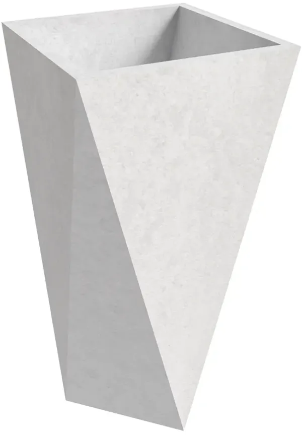 LeisureMod Aloe Series Fiberstone and MgO Clay 35" Planter