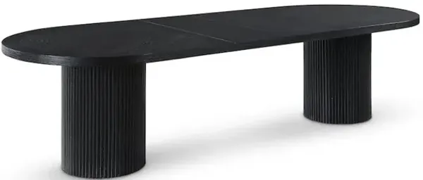 Meridian Furniture Belinda Black Oak Veneer Dining Table