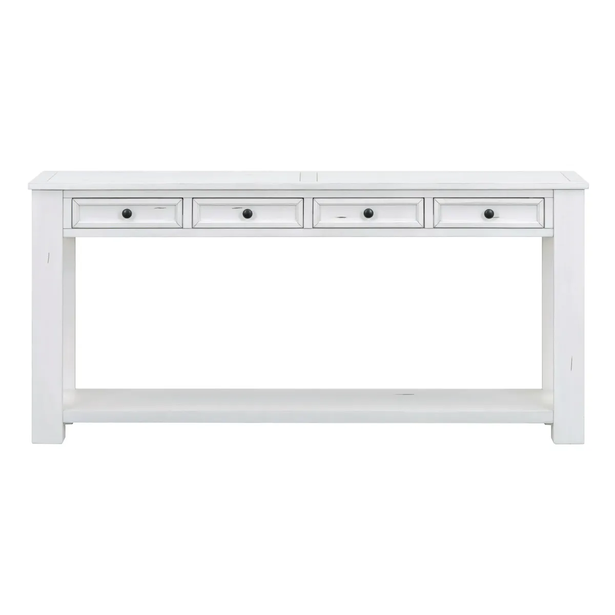 Merax Modern Console Table  with Storage Drawers