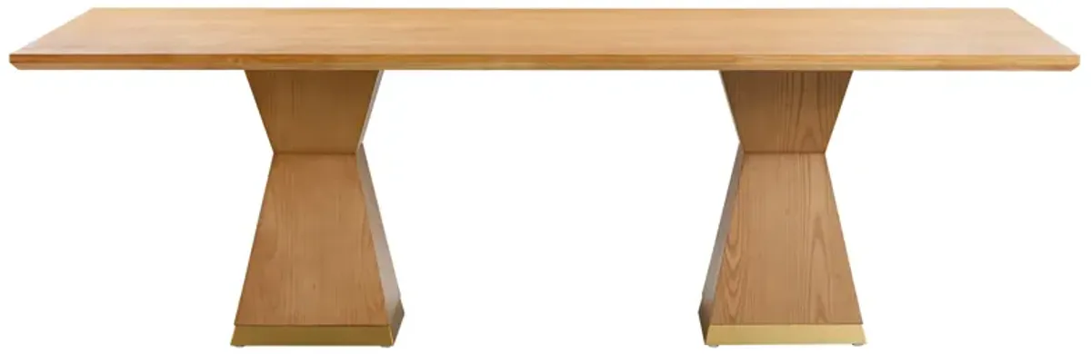 Nolan Wood Rectangular Dining Table