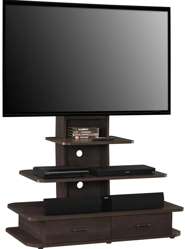 Galaxy TV Stand with Mount and Drawers for TVs up to 70"