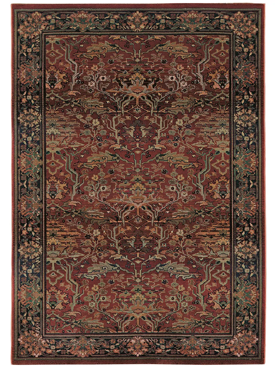 Kharma 6' Red Rug