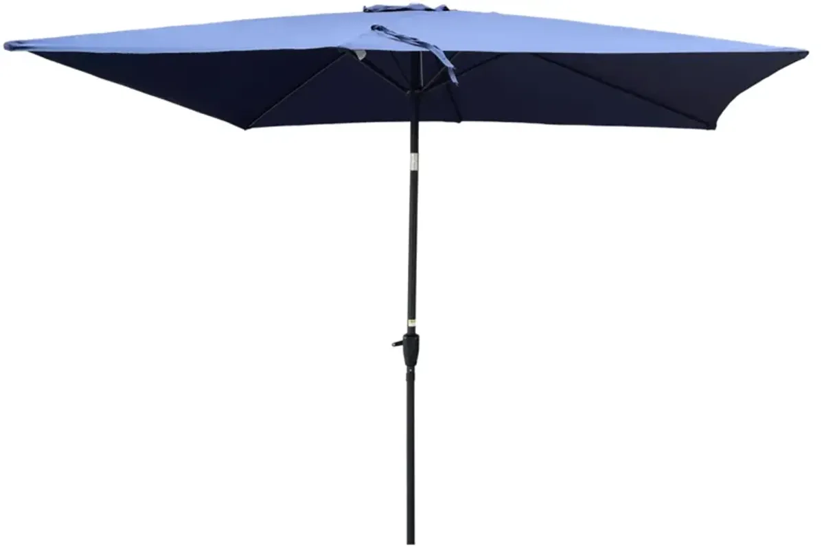 Waterproof Patio Umbrella with Tilt and Crank