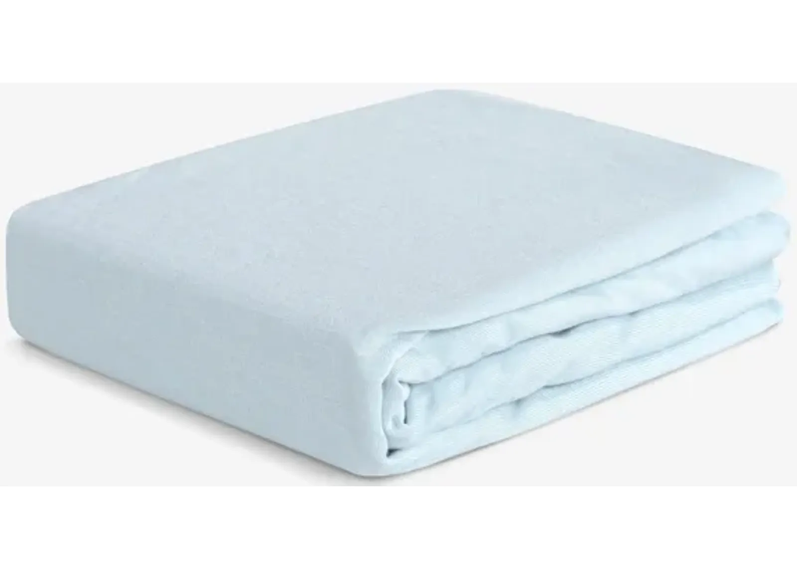 Hyper-Wool Crib Sheet - Baby Blue