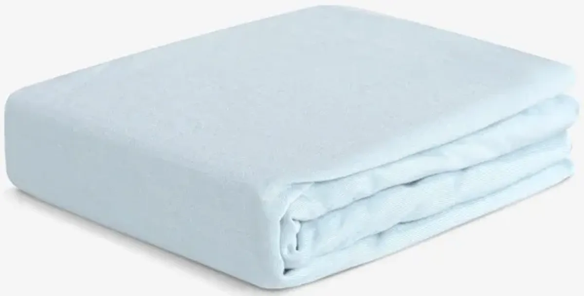 Hyper-Wool Crib Sheet - Baby Blue