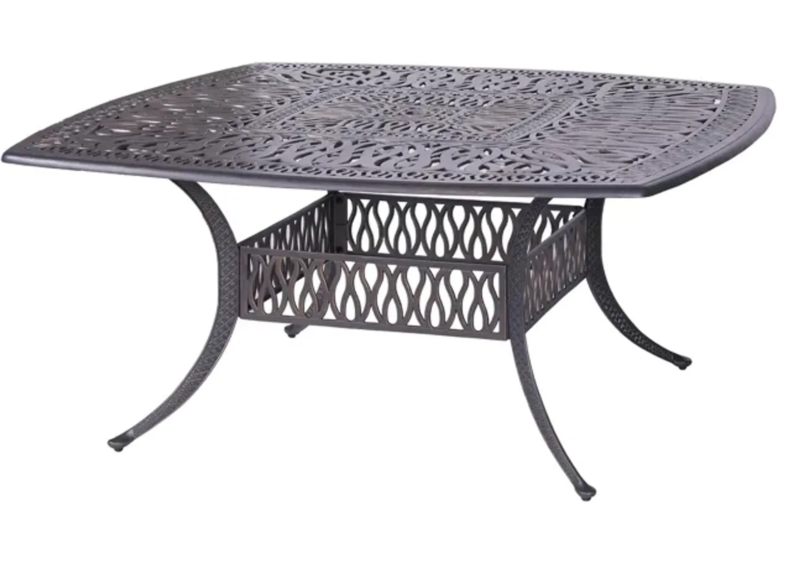 64" Square Outdoor Dining Table