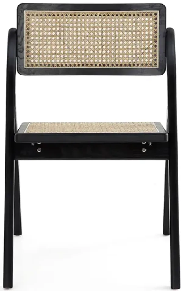 Lambinet Black Folding Dining Chairs (Set of 4)