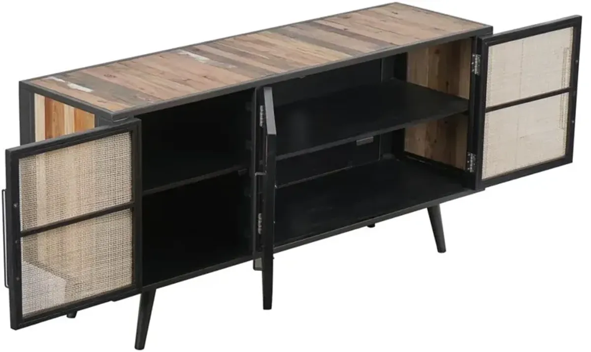 Belen Kox Reclaimed Boat Wood TV Dresser, Belen Kox