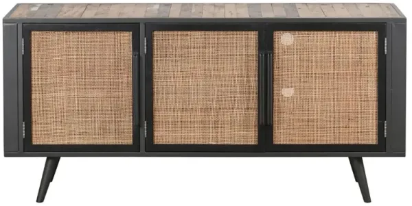 Belen Kox Reclaimed Boat Wood TV Dresser, Belen Kox