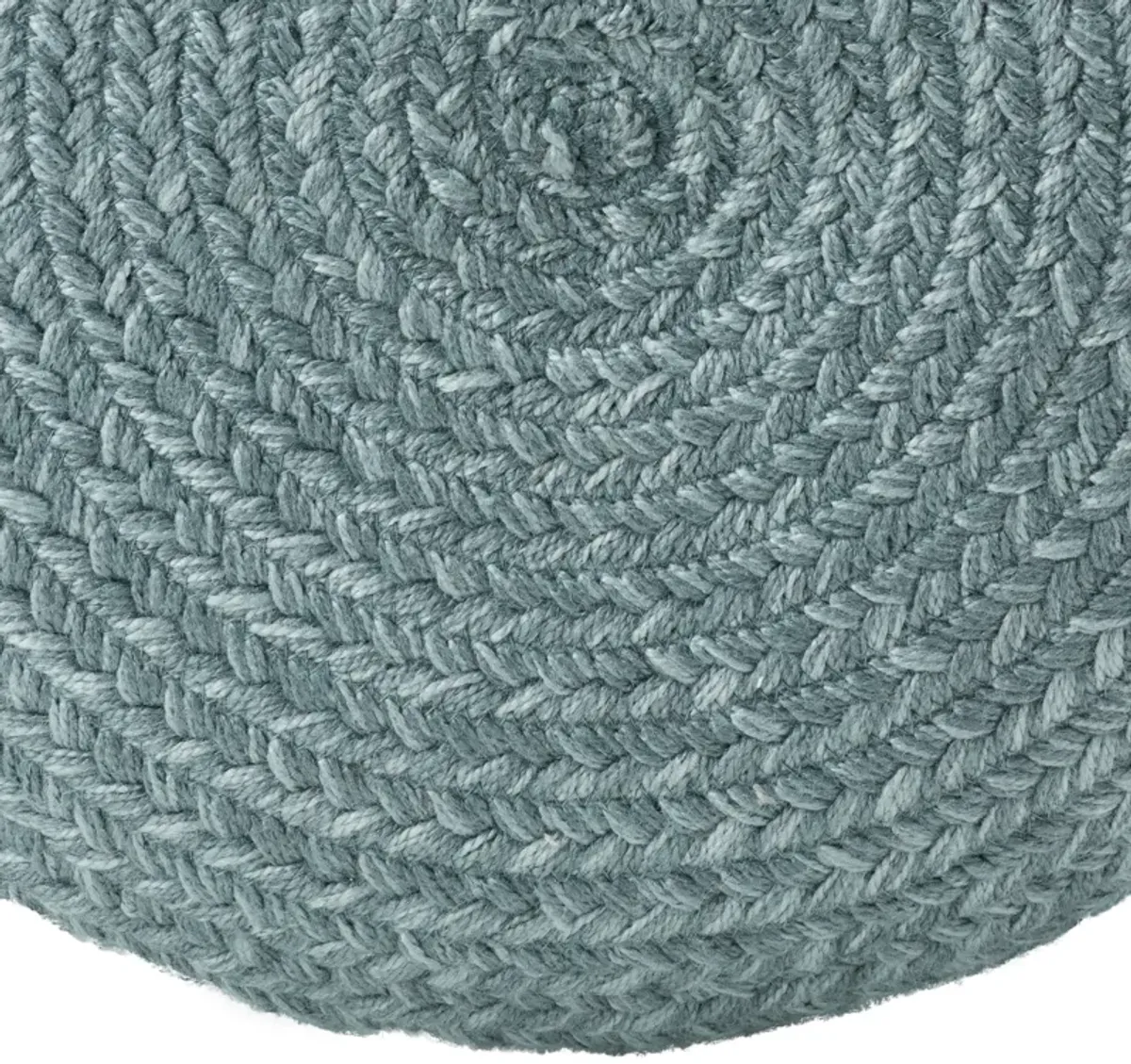 Saba Solar Pouf in Ether