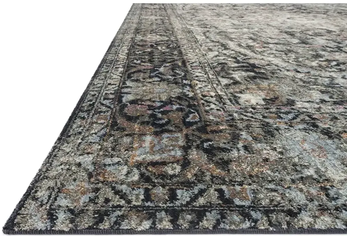 Anastasia Charcoal/Sunset 13' x 18' Rug
