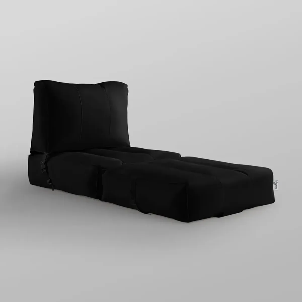 Loungie Cloudy Nylon Bean Bag Chair