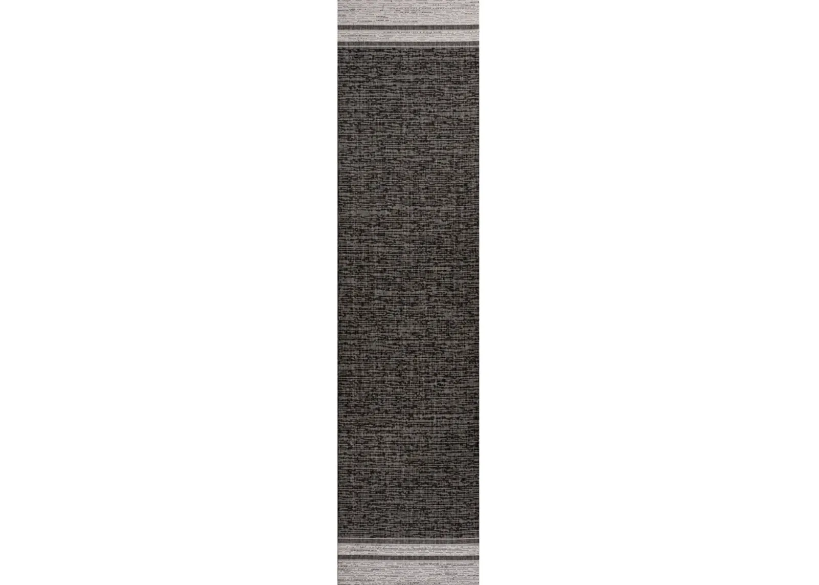 Alda Modern Minimalist Mingled Solid Indoor/Outdoor Area Rug