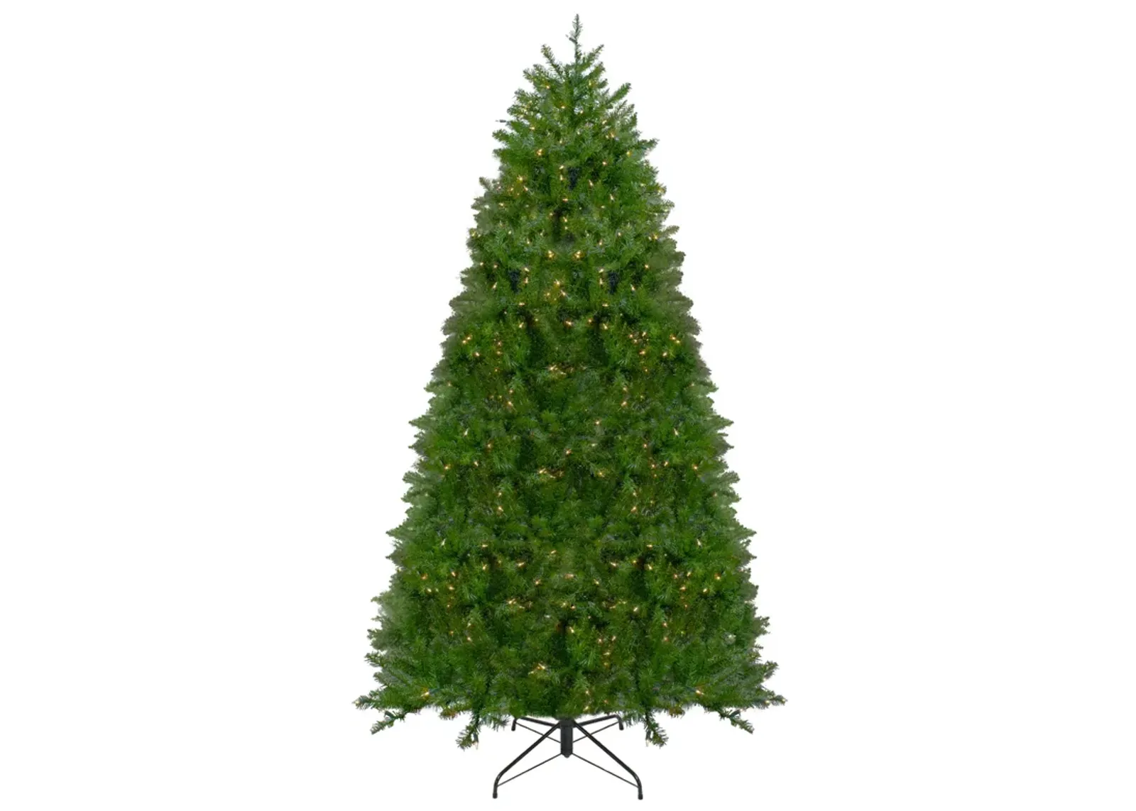 12' Pre-Lit Northern Pine Full Artificial Christmas Tree  Clear Lights