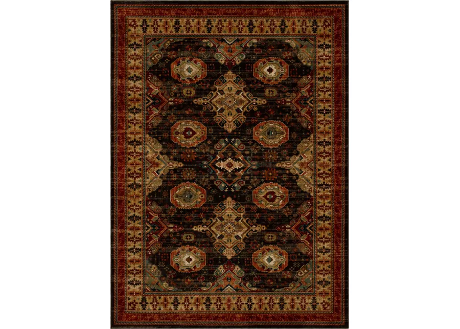 Spice Market Charlemont Charcoal 5' 3" X 7' 10" Rug