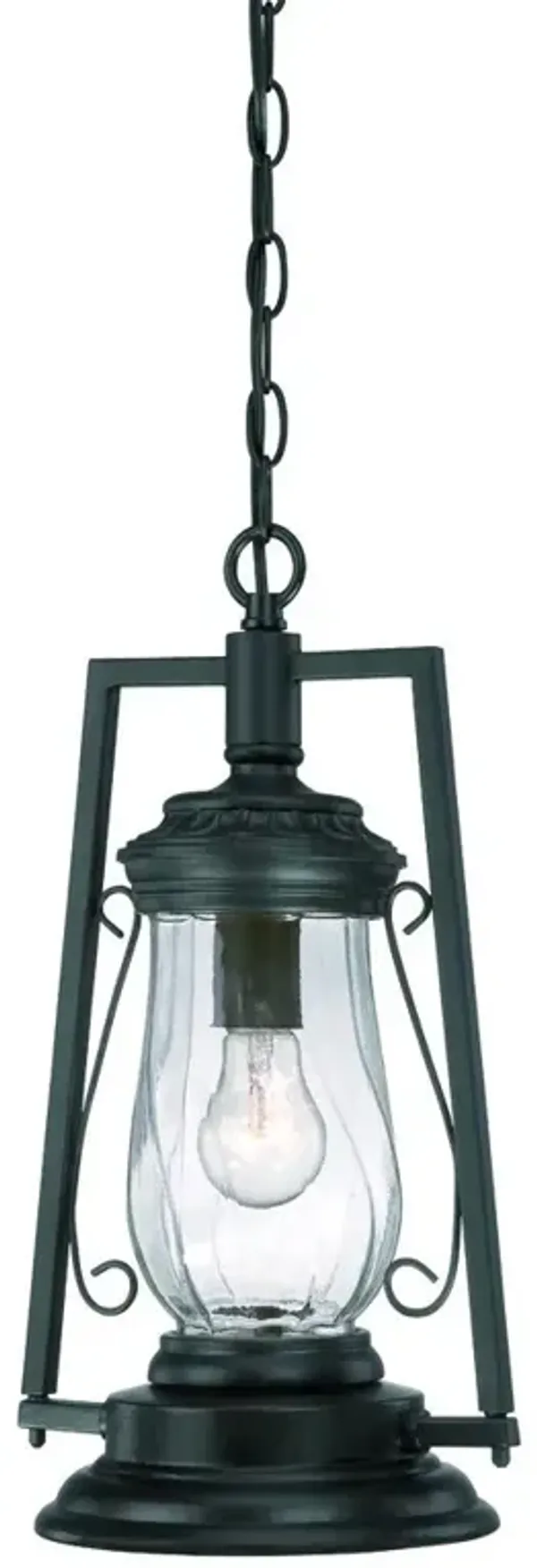 Hivvago Matte Black Oil Lamp Hanging Light