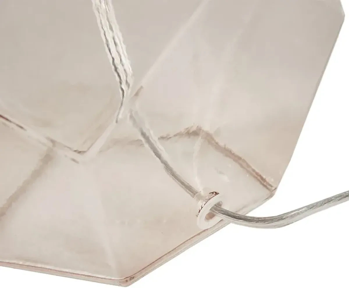 Bella Geometric Glass Table Lamp
