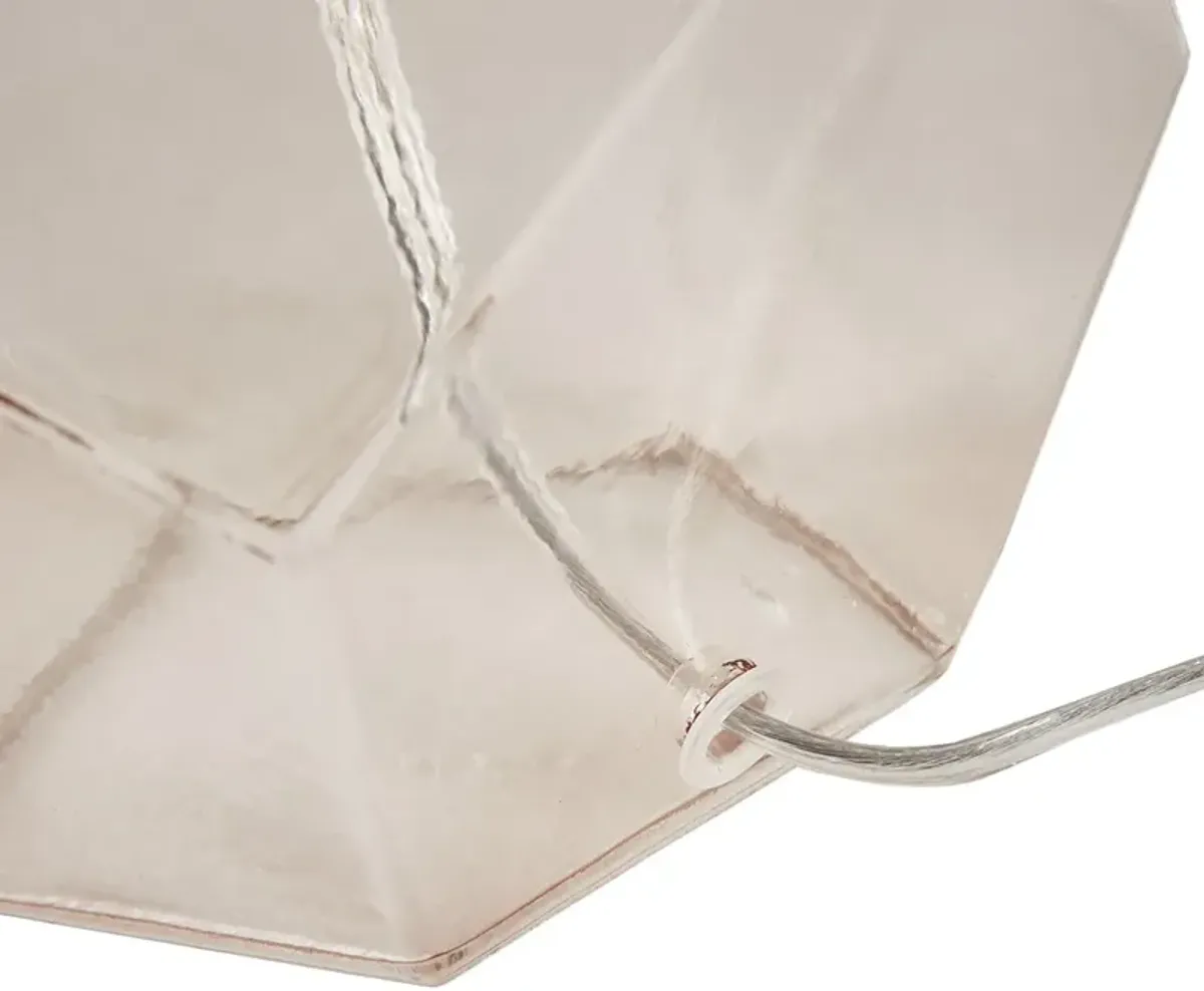 Streamdale Bella Geometric Glass Table Lamp