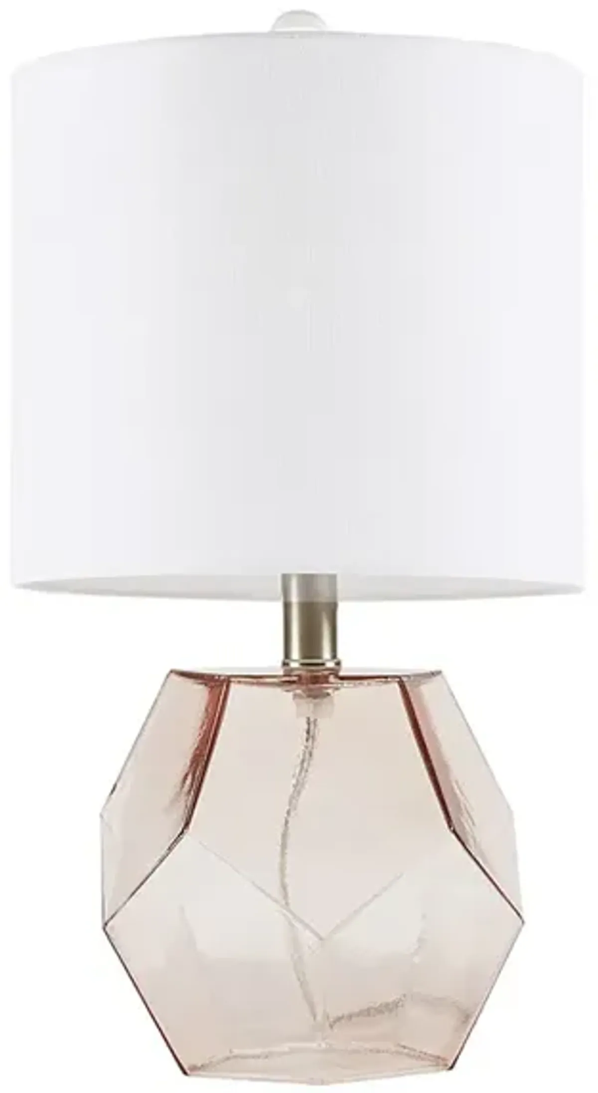 Bella Geometric Glass Table Lamp