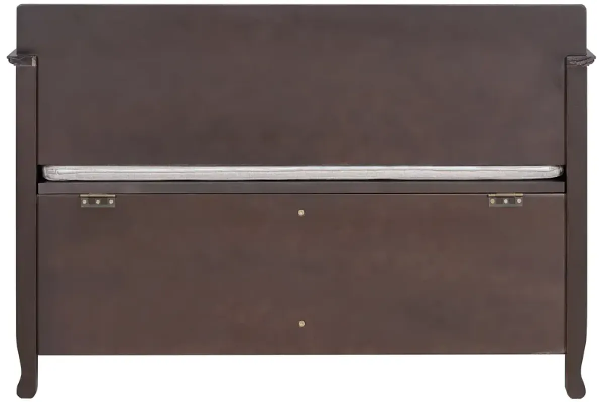 Merax Shoe Bench with Hidden Storage