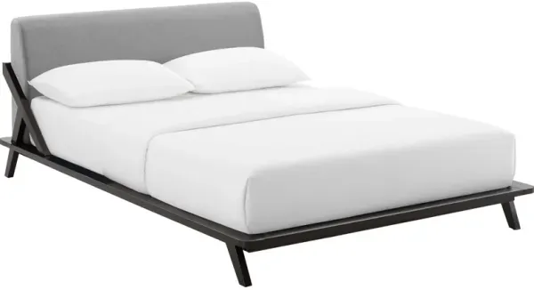 Modway - Luella Queen Upholstered Fabric Platform Bed