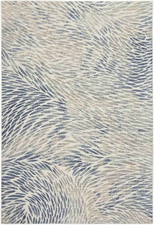 Exhale EXL03 Multicolor 5'3" x 7'3" Rug