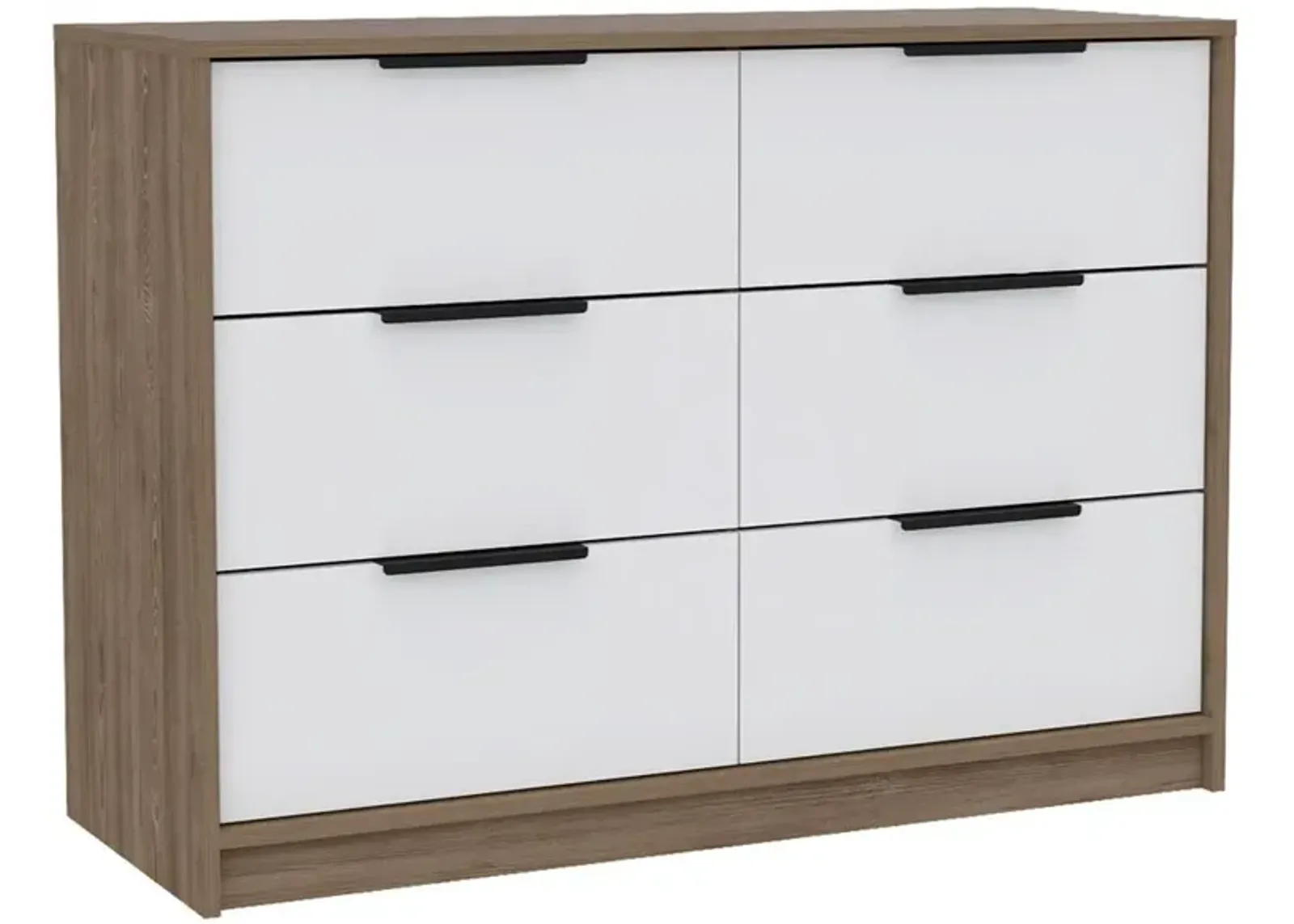 Egeo 4 Drawers Dresser Pine-White