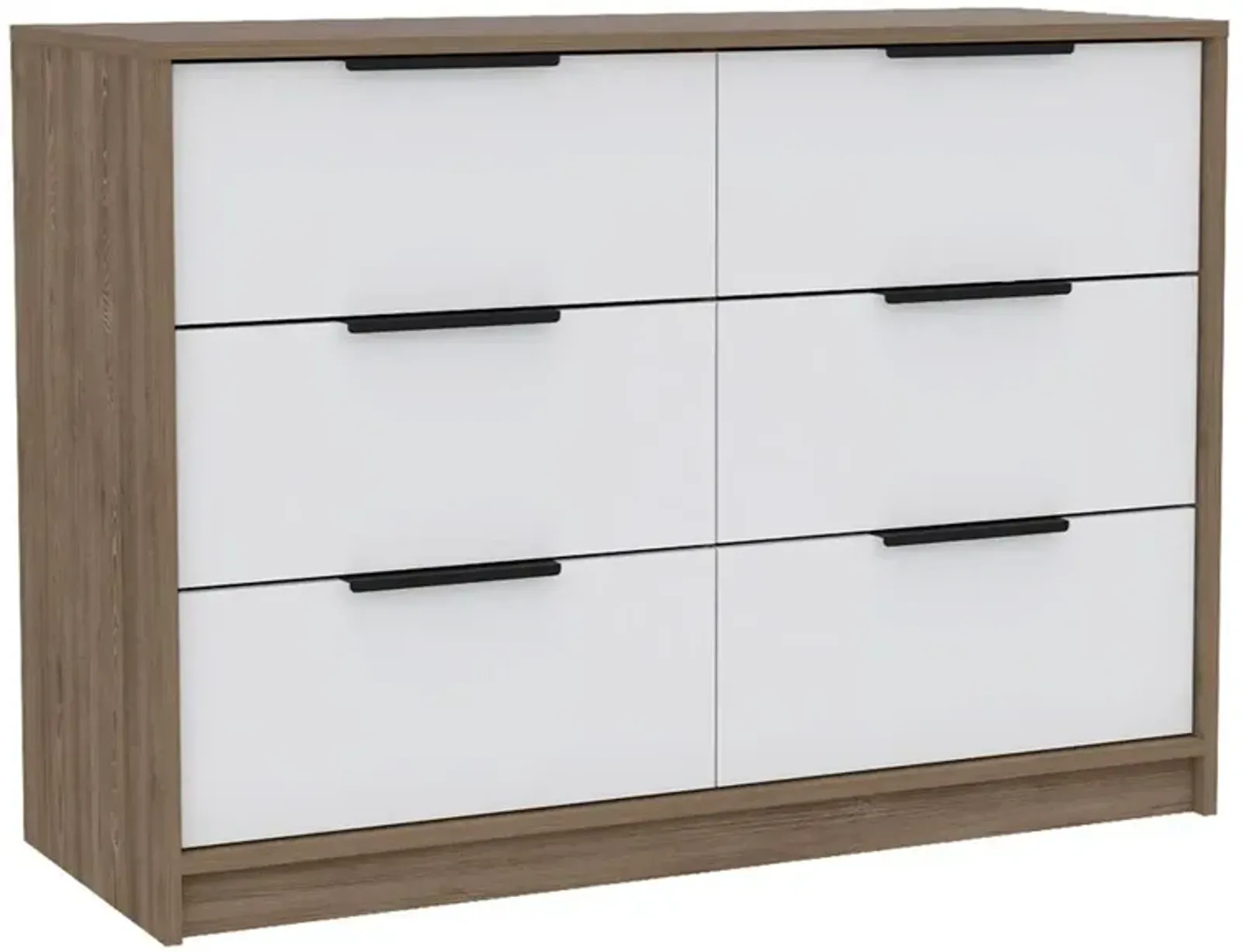 Egeo 4 Drawers Dresser Pine-White