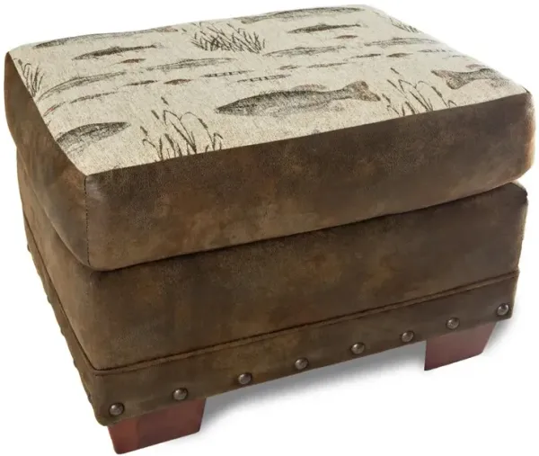 Angler's Cove Ottoman