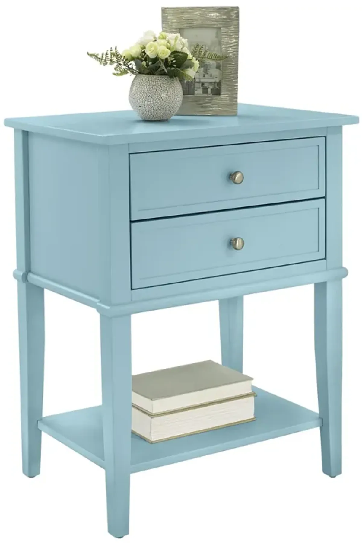 Ameriwood Home Franklin Accent Table with 2 Drawers