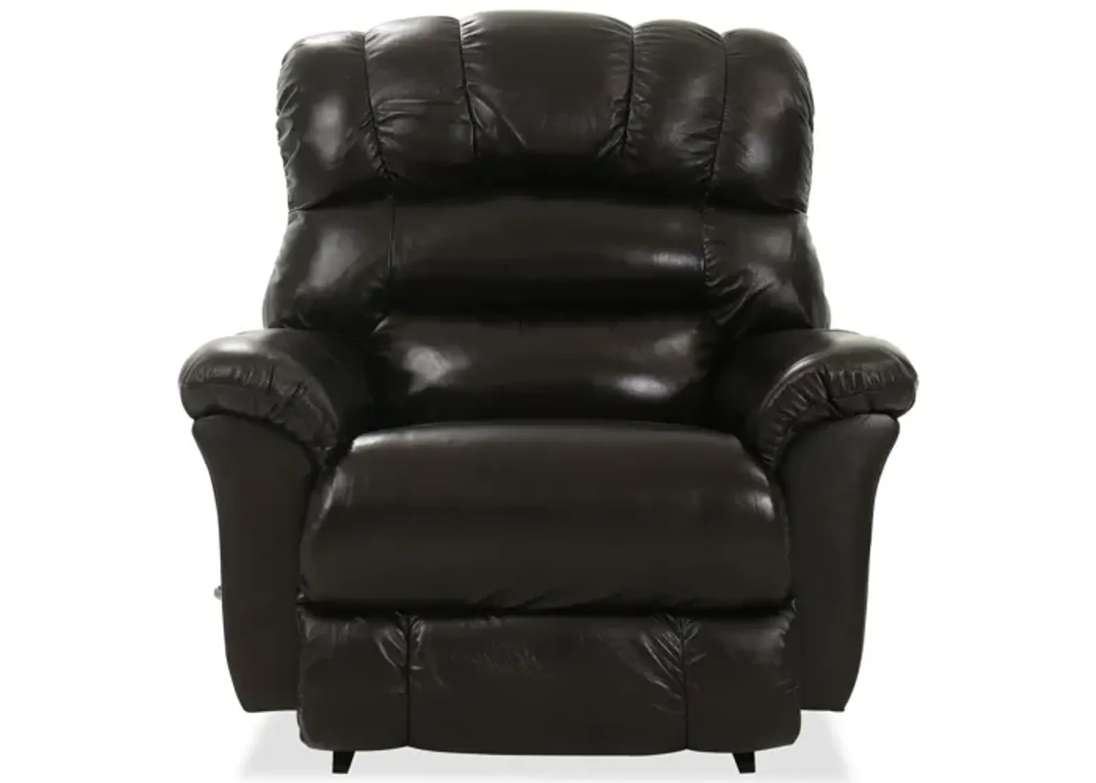 Randell Chocolate Leather Rocking Recliner