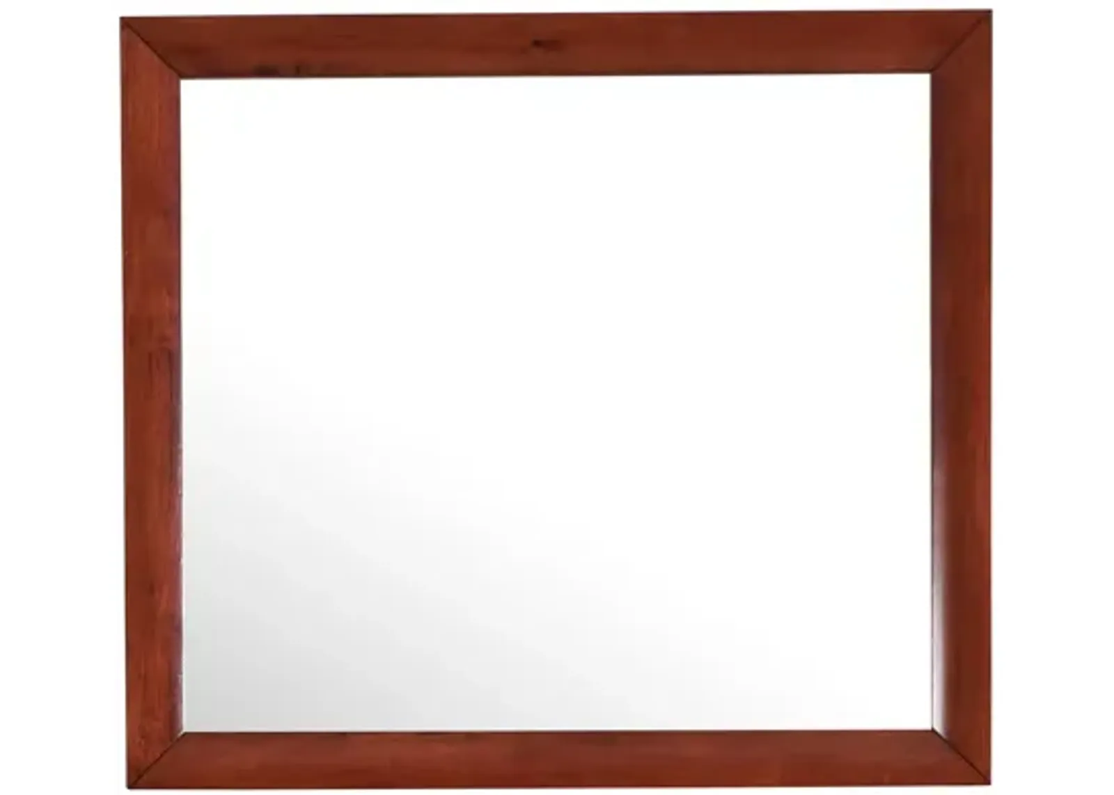 Marilla 35 in. x 39 in. Modern Rectangle Framed Dresser Mirror