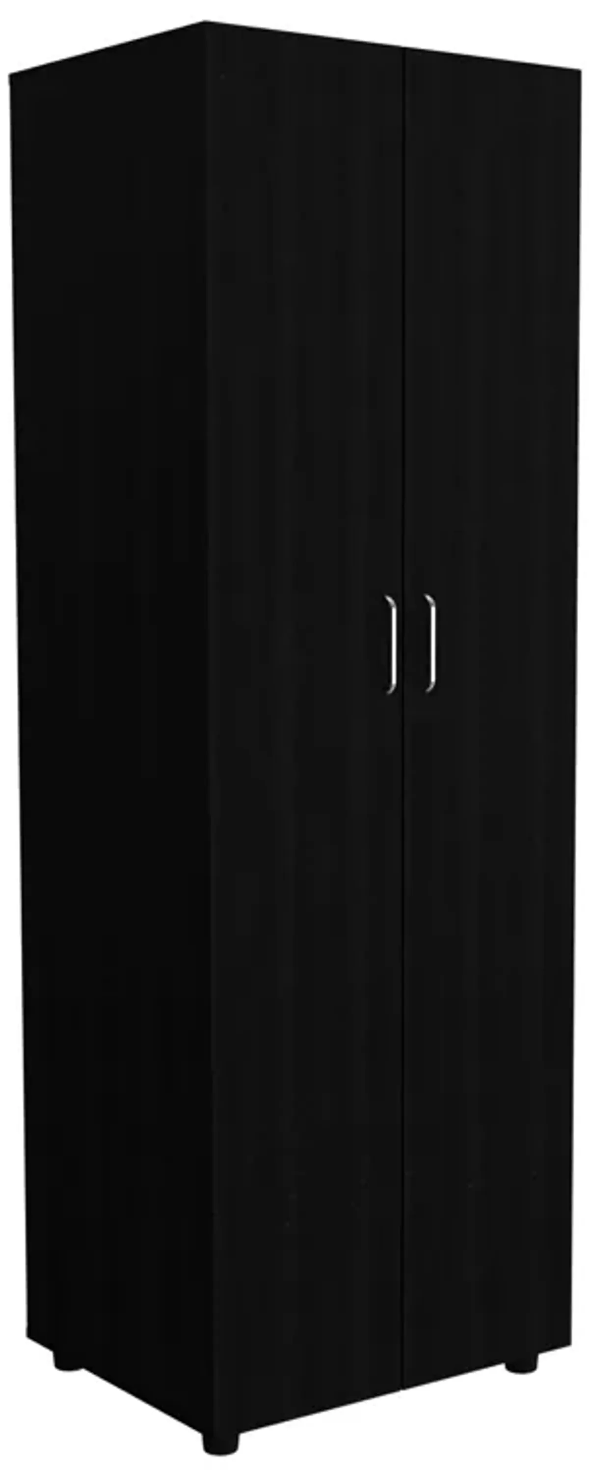 Slim Armoire Barkley, Bedroom, Black