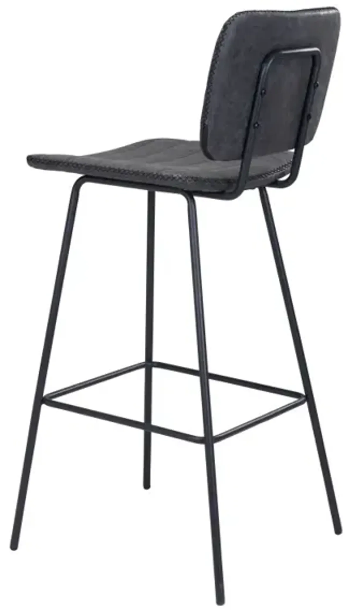 Boston Barstool (Set of 2) Vintage Black