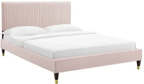 Modway - Peyton Performance Velvet Full Platform Bed