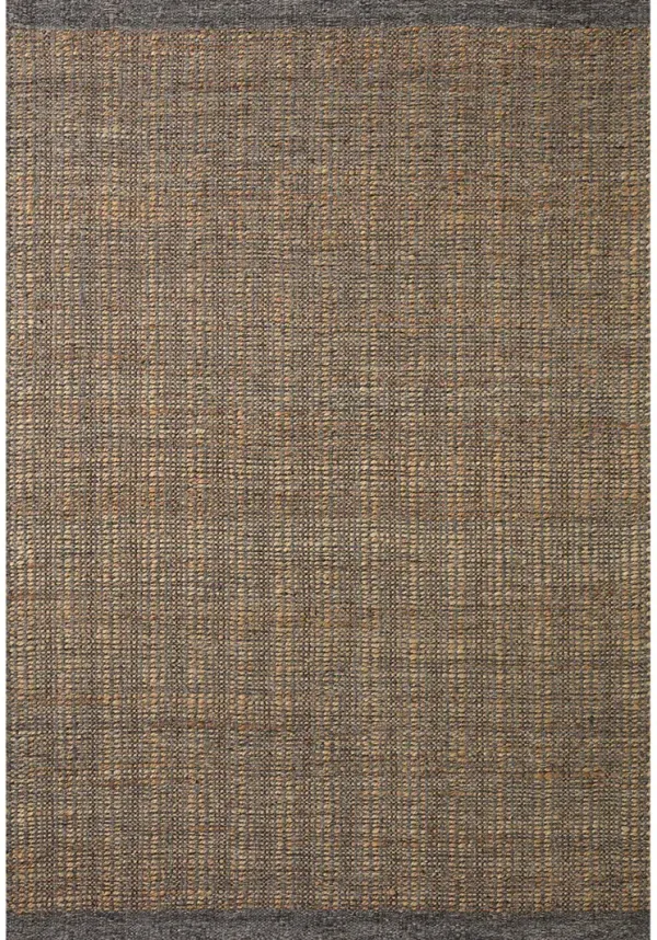 Cornwall CRN01 Charcoal/Natural 7'9" x 9'9" Rug by Jean Stoffer