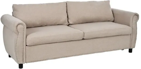 Streamdale 2-in-1 Sofa Bed with Mattress (80.7")