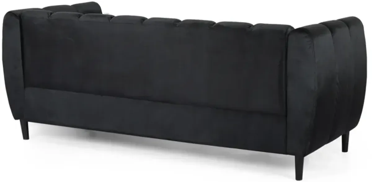 Merax Velvet 3-Seater Sofa